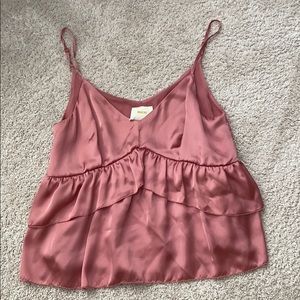 Soft silk Maeve top